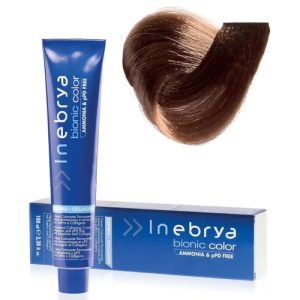 INEBRYA, Крем-краска для волос безаммиачная Bionic Color 6/7, 100 мл
