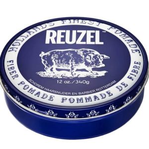 REUZEL, Темно-синяя помада Fiber Pomade Hog, 340 г