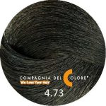 COMPAGNIA DEL COLORE, Стойкая низкоаммиачная краска для волос 4.73, 100 мл