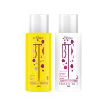 BB ONE, Набор ботокс для волос BTX Classic White (шаг 1 + шаг 2), 2x100 мл