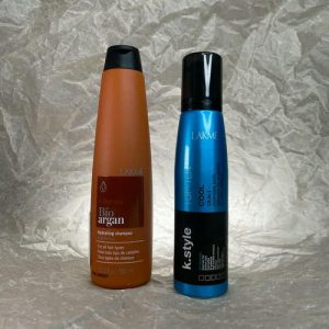 LAKME, Набор LAKME K.Style Cool Body Top-Ten 10-in-1 Бальзам для укладки, 150 мл + LAKME K.Therapy Bioargan Shampoo Аргановый увлажняющий шампунь, 300 мл