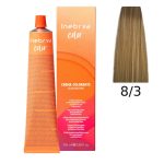 INEBRYA, Крем-краска для волос Color Professional 8/3, 100 мл