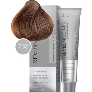 REVLON, Крем-краска для волос Revlonissimo Colorsmetique 7.32, 60 мл