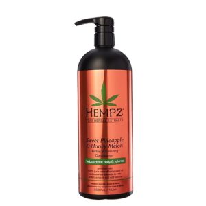 HEMPZ, Кондиционер растительный ананас и медовая дыня для придания объёма Sweet Pineapple & Honey Melon Volumizing Conditioner, 1000 мл