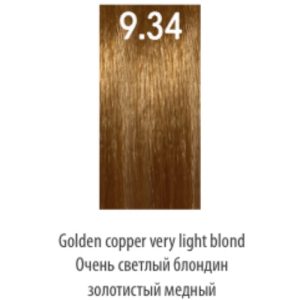 LUXOR, Стойкая крем-краска для волос LuxColor 9/34, 100 мл