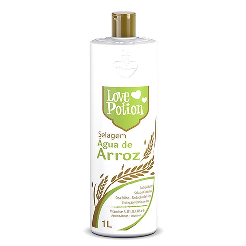 LOVE POTION, Кератин для волос Aqua de Arroz, 1000 мл