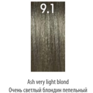 LUXOR, Стойкая крем-краска для волос LuxColor 9/1, 100 мл