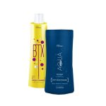 BB ONE, Набор ботокс для волос SILVER HYDRATION ВТХ с серым пигментом (шаг 1 BTX Special Hair Shampoo + шаг 2), 500 мл + 1000 мл