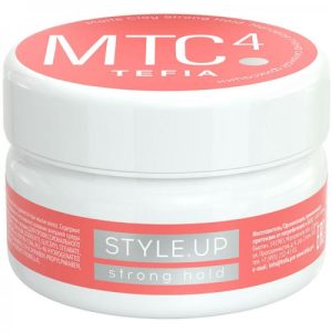 TEFIA, Матовая глина сильной фиксации Style Up, 75 мл