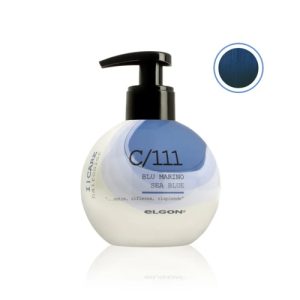 ELGON, Крем-кондиционер для волос окрашивающий I-Care С/111 темно-синий Sea Blue, 200 мл