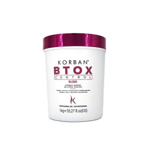 KORBAN, Ботокс концентрат с эффектом anti-yellow Btox Brazilian Keratin Blond, 300 мл