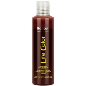 KAPOUS, Бальзам оттеночный для волос Медный Life Color, 200 мл