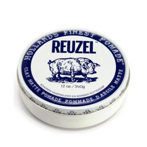 REUZEL, Глина белая матовая Clay Matte Pomade Hog, 340 г