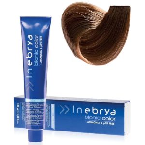 INEBRYA, Крем-краска для волос безаммиачная Bionic Color 6/3, 100 мл