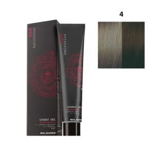 ELGON, Гель для волос маскирующий седину 4 каштан Castano Man, 80 мл