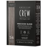 AMERICAN CREW, Камуфляж для седых волос Средний пепельный 5/6 Precision Blend, 3*40 мл