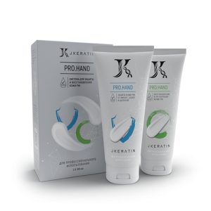 JKERATIN, Комплекс для ухода за кожей рук PRO.HAND, 2 х 100 мл