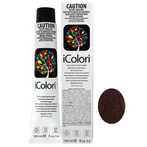 KAYPRO, Крем-краска аммиачная iColori 5.55, 90 мл