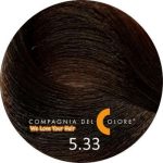 COMPAGNIA DEL COLORE, Стойкая низкоаммиачная краска для волос 5.33, 100 мл