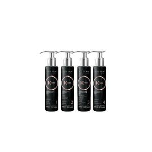 KORBAN, Набор для послойной реконструкции и увлажнения волос K-Protein, 4*250 мл