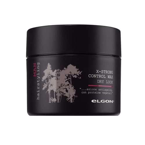 ELGON, Воск для волос текстурирующий экстрасильной фиксации X-Strong Control Wax Dry Look Man, 100 мл