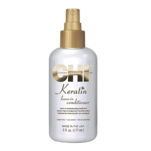 CHI, Несмываемый увлажняющий кондиционер Keratin Leave-In Conditioner, 177 мл