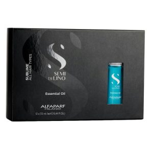 ALFAPARF MILANO, Масло увлажняющее для всех типов волос Semi Di Lino Sublime, 12*13 мл