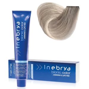 INEBRYA, Крем-краска для волос безаммиачная Bionic Color 10/1, 100 мл