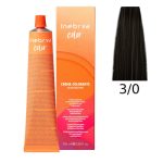 INEBRYA, Крем-краска для волос Color Professional 3/0, 100 мл