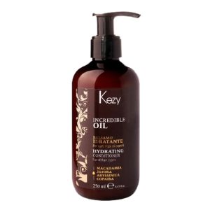 KEZY, Кондиционер для всех типов волос увлажняющий Hydrating Conditioner Incredible Oil, 250 мл