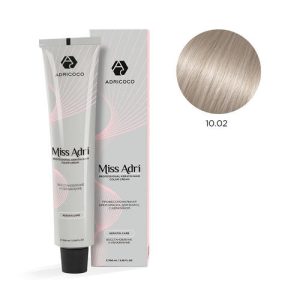 ADRICOCO, Крем-краска для волос Miss Adri 10.02, 100 мл