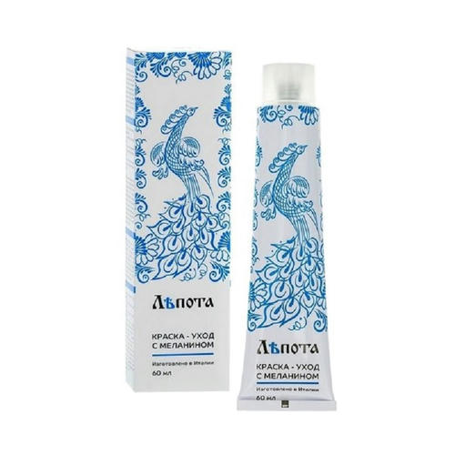 ЛЪПОТА, Краска-уход с меланином Гжель VIOLET, 60 мл — изображение 2