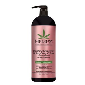 HEMPZ, Кондиционер грейпфрут и малина для сохранения цвета и блеска окрашенных волос Blushing Grapefruit & Raspberry Creme Conditioner, 1000 мл