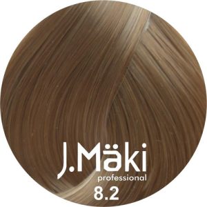 J.MAKI, Стойкий краситель для волос Hair Color 8/2, 60 мл