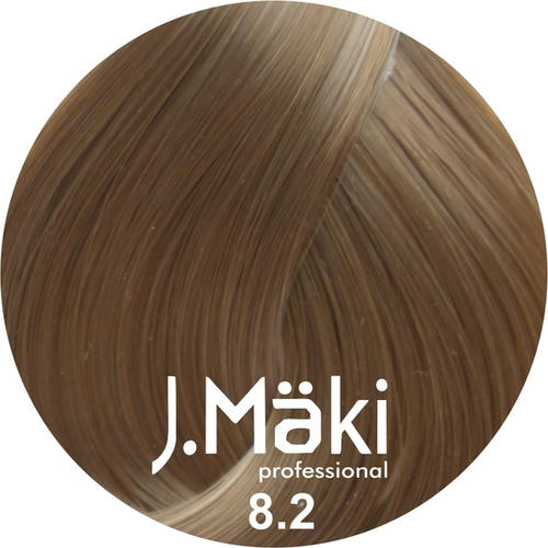J.MAKI, Стойкий краситель для волос Hair Color 8/2, 60 мл