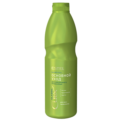ESTEL, Шампунь "Основной уход" для всех типов волос Curex CLassic, 1000 мл