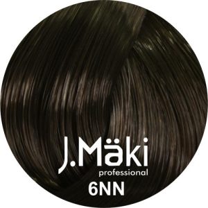 J.MAKI, Стойкий краситель для волос Hair Color 6NN, 60 мл