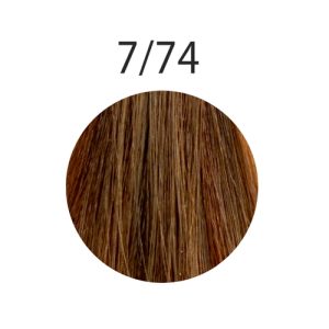 HIPERTIN, Крем-краска для волос Utopik Platinum 7/74, 60 мл