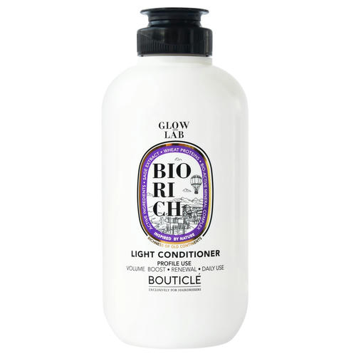 BOUTICLE, Восстанавливающий кондиционер для поддержания объёма Glow Lab Biorich, 250 мл