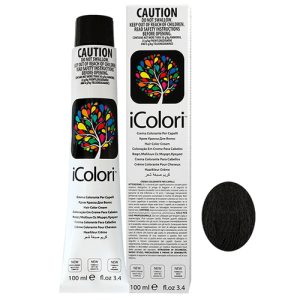 KAYPRO, Крем-краска аммиачная iColori 1, 100 мл