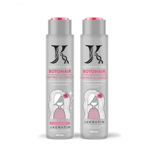 JKERATIN, Набор для разглаживания волос с сохранением объёма у корней BOTOHAIR, 2 х 480 мл