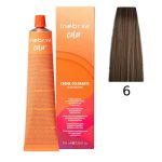 INEBRYA, Крем-краска для волос Color Professional 6, 100 мл