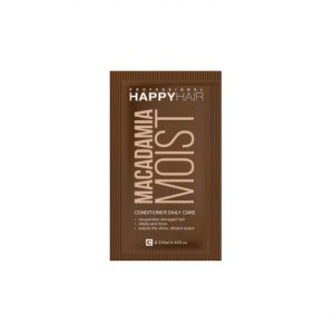 HAPPY HAIR, Кондиционер для волос набор саше Macadamia Moist, 10*10 мл