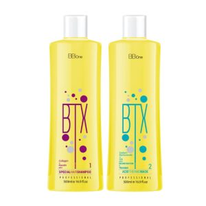 BB ONE, BB|One, Набор ботокс для волос BTX Acid (шаг 1 + шаг 2), 2x500 мл
