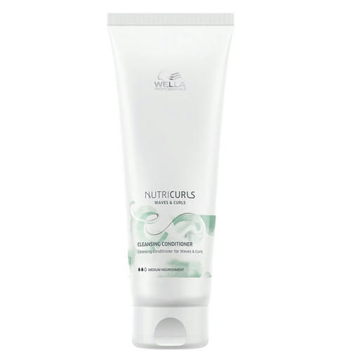 WELLA, Очищающий бальзам для вьющихся и кудрявых волос NutriCurls Waves & Curls, 250 мл