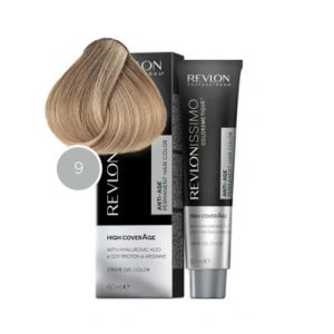 REVLON, Крем-краска для седых волос Revlonissimo Colorsmetique High Coverage 9, 60 мл
