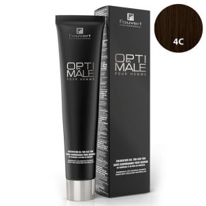 FAUVERT, Мужской краситель тонирующий Optimale 4С, 100 мл
