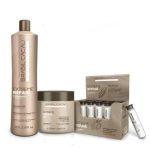 CADIVEU, Набор средств для проведения процедуры Extreme Repair, 1000/500/10*15 мл