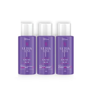 BB ONE, Набор для кератинового выпрямления Ultra Liss Cacao & Acai, 3x100 мл
