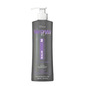 BB ONE, Бальзам для волос WOW Blond ANTIYELLOW, 500 мл